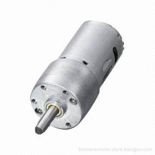 12V DC Gear Motor for Vending Machines/Robots/Car Readers, with Ø6mm Inline Shaft, 32mm Gearbox